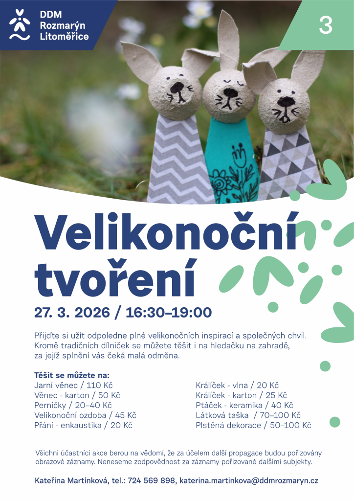 VELIKONOČNÍ TVOŘENÍ