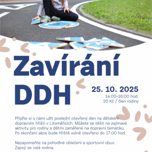 ZAVÍRÁNÍ DĚTSKÉHO DOPRAVNÍHO HŘIŠTĚ